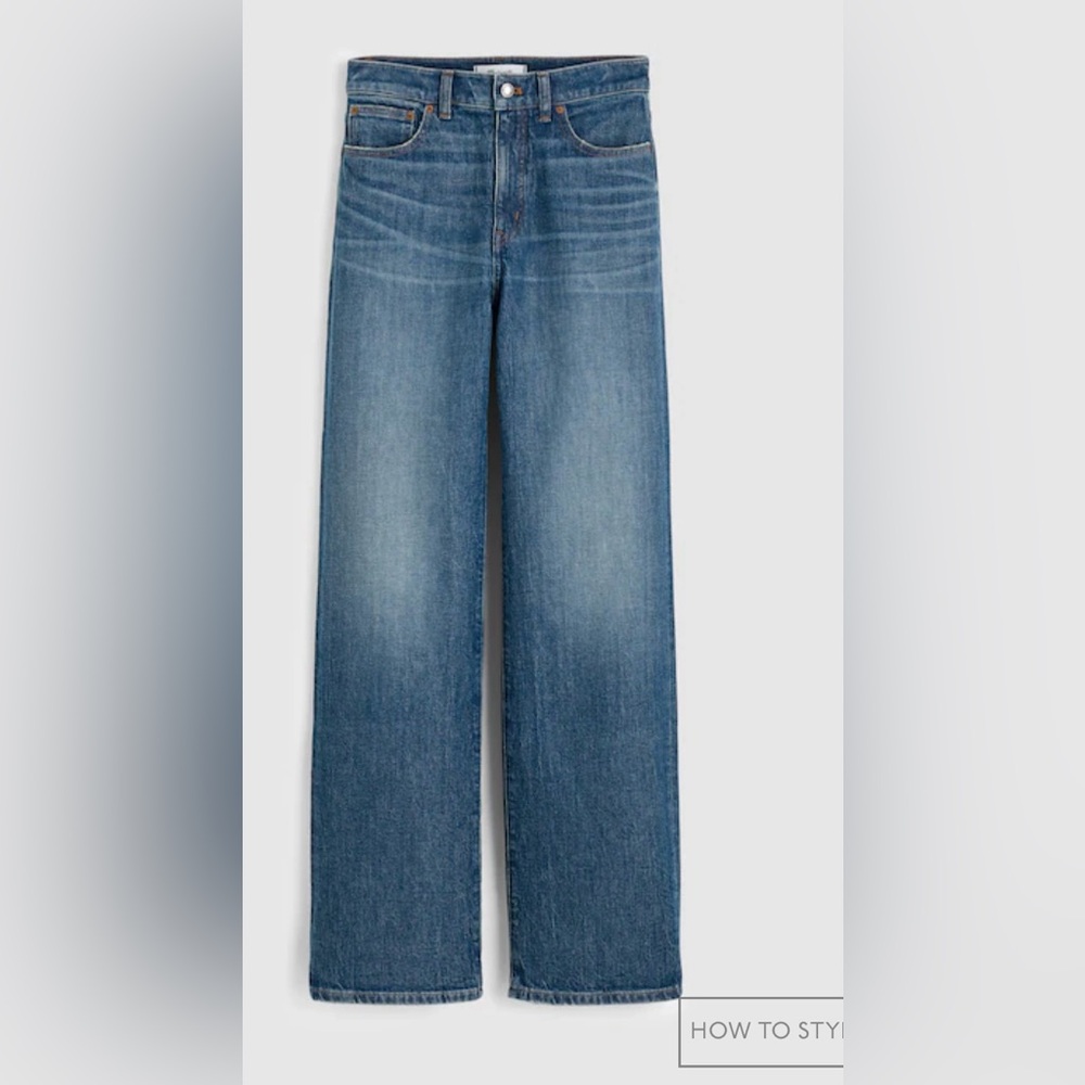 Madewell The Perfect Vintage Wide-Leg Jean. Size 29